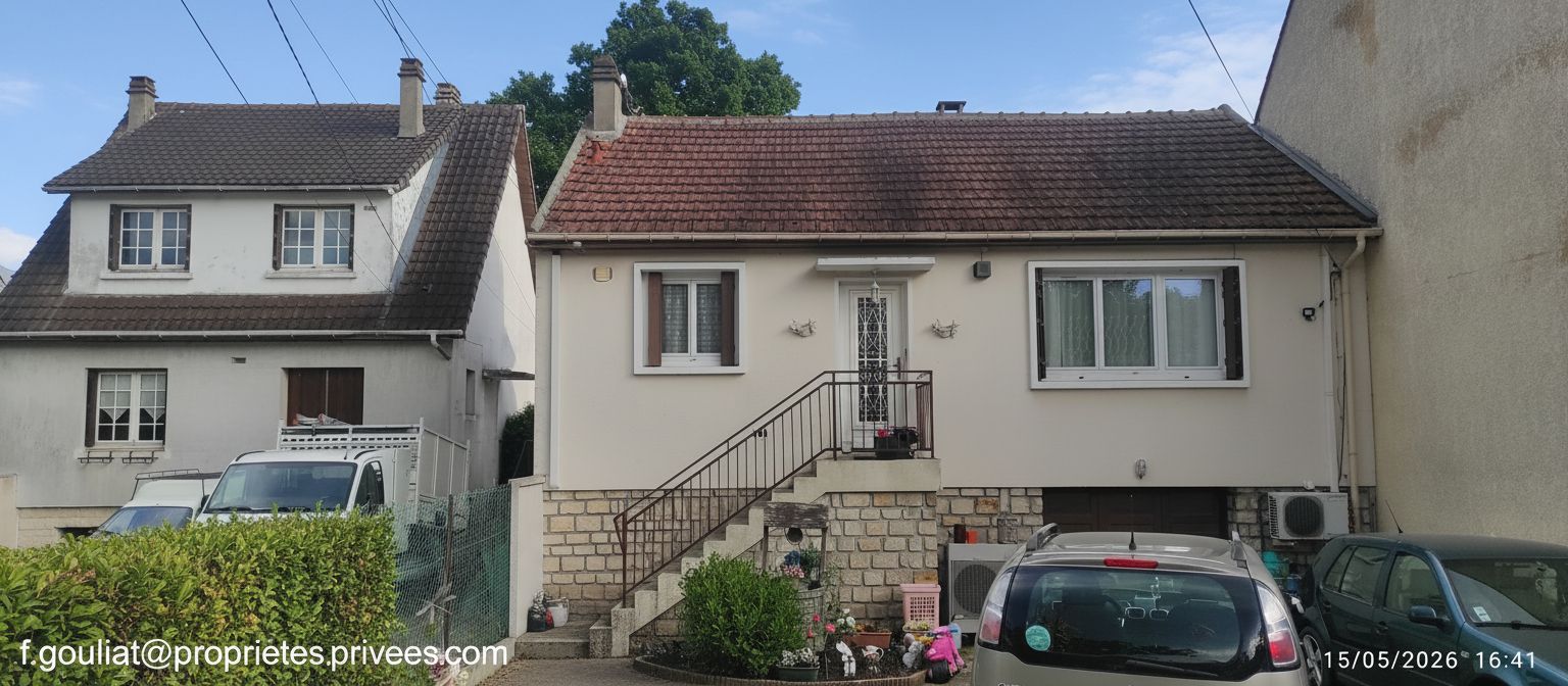 MONTFERMEIL Montfermeil 93370 .Pavillon avec jardin arboré, stationnement multiple, sous-sol total 60 m² ? Fort potentiel 1