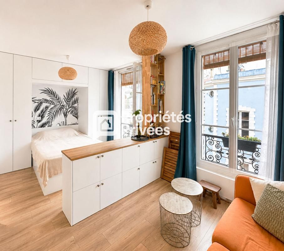 PARIS-11E-ARRONDISSEMENT 75011 - COUP DE COEUR - Studio rénové + meublé - Quartier Charonne 1