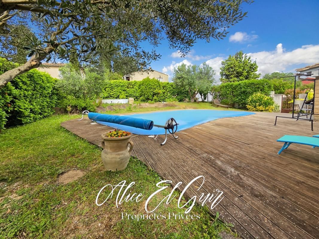 PROCHE CARCASSONNE - Maison T6 jardin garage piscine