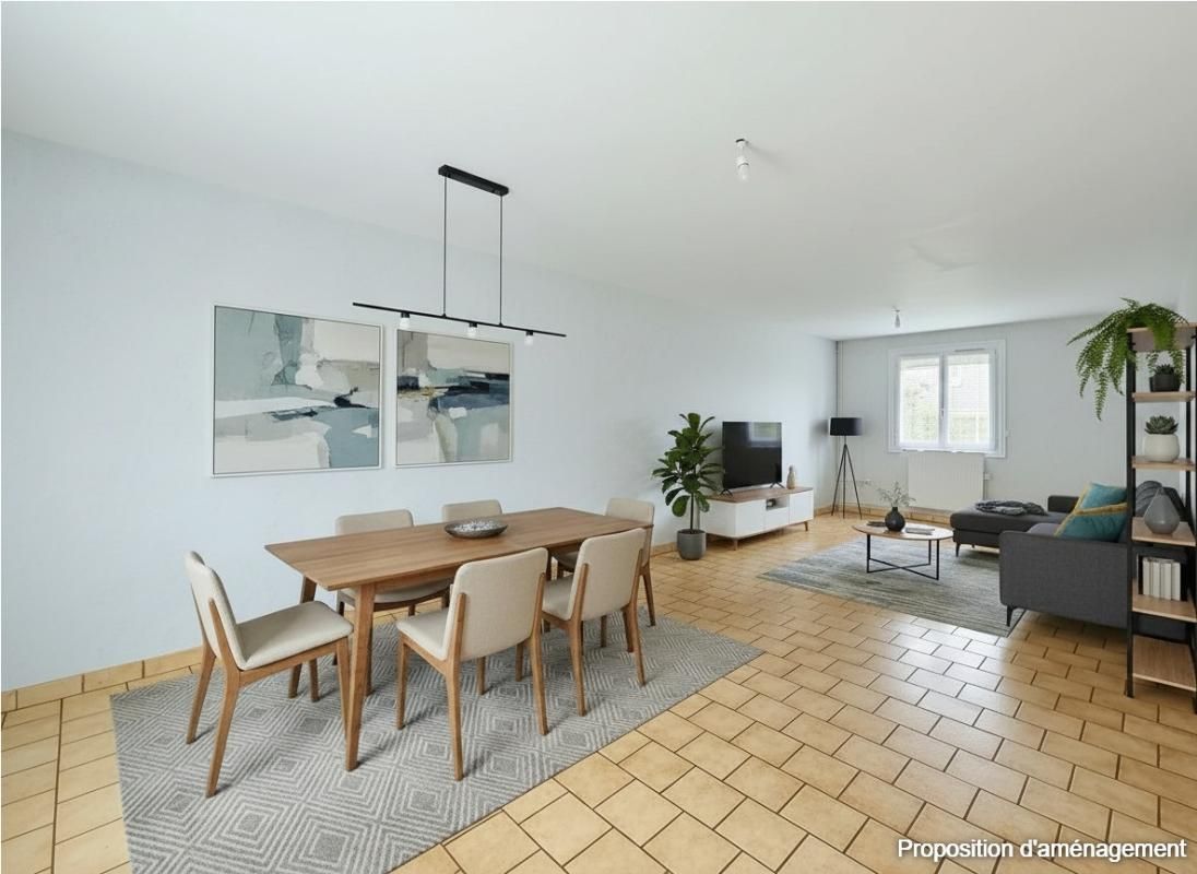 ALENCON PLAIN PIED 2 CHAMBRES 2