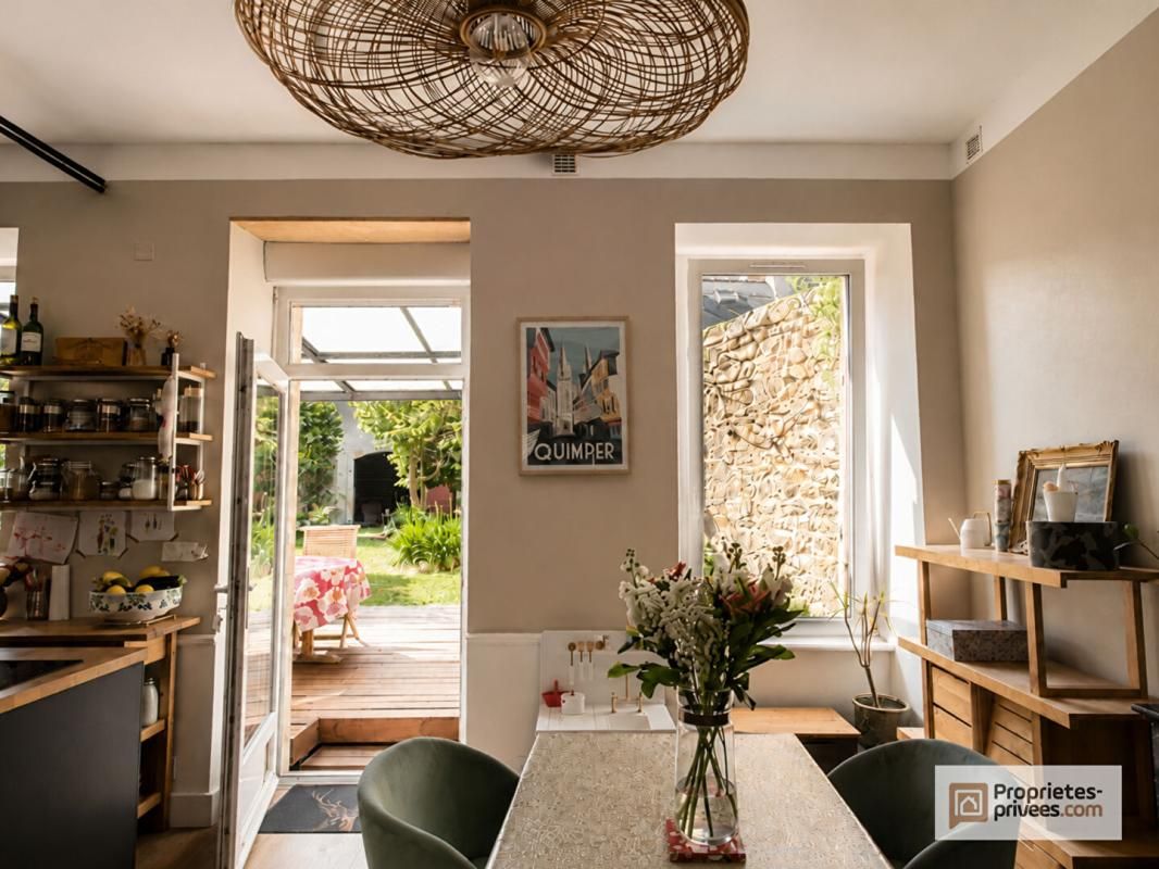 QUIMPER Quimper Centre : Duplex 160 m² avec jardin, studio indépendant et dépendance 4