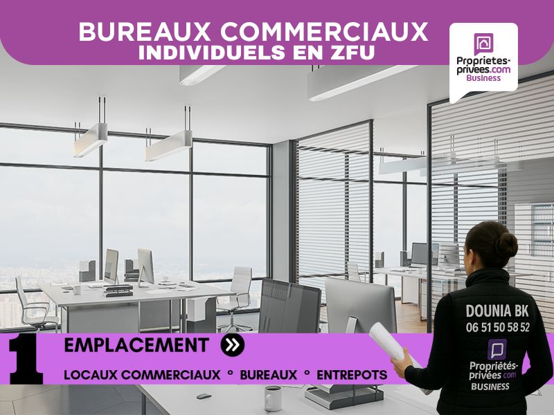 CREIL BUREAUX À LOUER EN QPV (ex-ZFU) / Accès PMR ? Idéal professions médicales ou activités 2