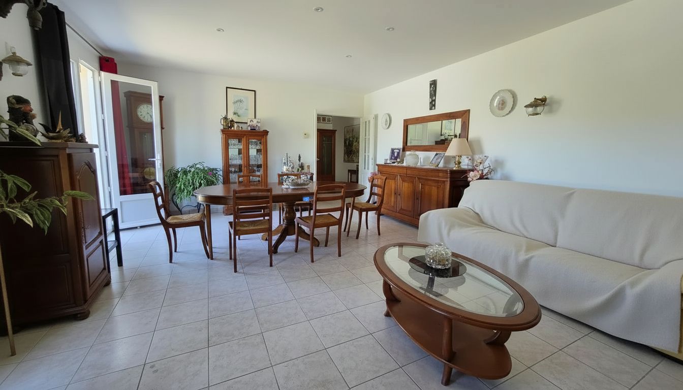 RIBERAC Maison plain pied avec garage 4
