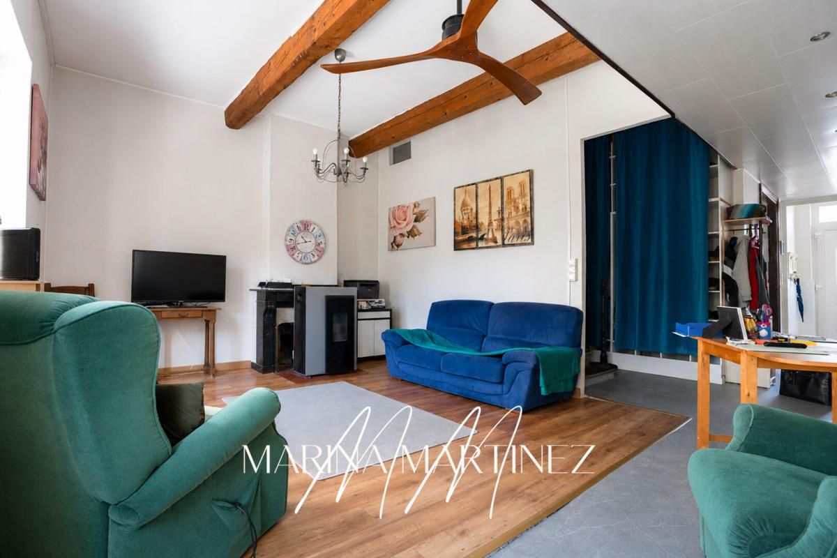Maison de village de caractère de 120m2 avec jardin, garage et fort potentiel d'aménagement supplémentaire - Axe Carcassonne / Castelnaudary