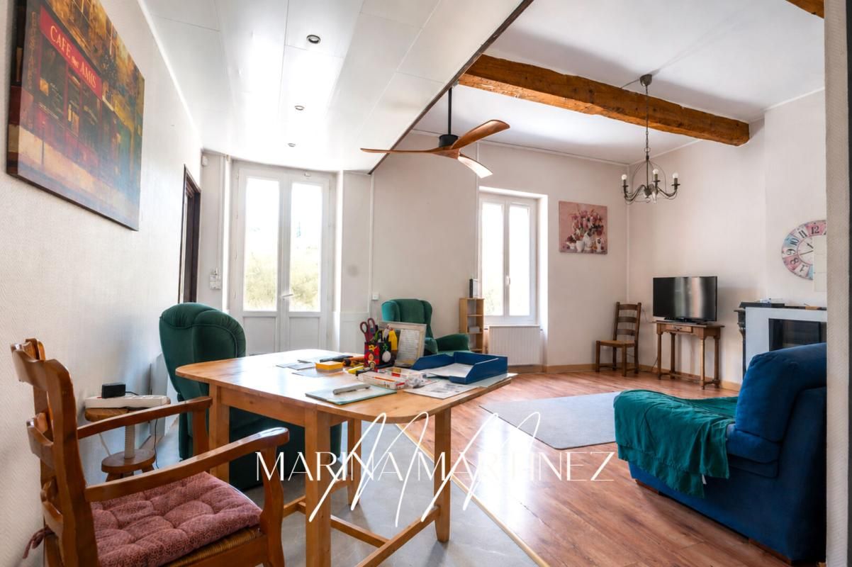 VILLEPINTE Maison de village de caractère de 120m2 avec jardin, garage et fort potentiel d'aménagement supplémentaire - Axe Carcassonne / Castelnaudary 2