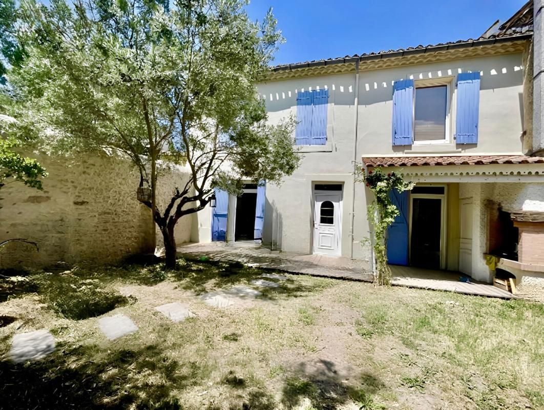 À LOUER  - MAISON DE VILLE 96 m² AVEC JARDIN CLOS, MONTLEGUN (CARCASSONNE)
