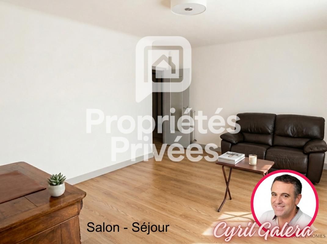 NARBONNE Narbonne (gare, les halles) lumineux appartement 3 pièces de 60 m2 2