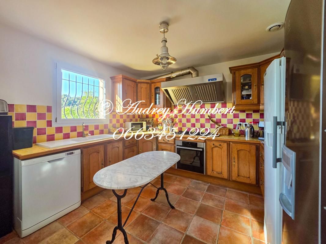 SAINT-JULIEN ST JULIEN, Proche GREOUX, VILLA de 135 m² aux belles prestations, édifiée sur 2HA8 de terrain avec vue et spa 4