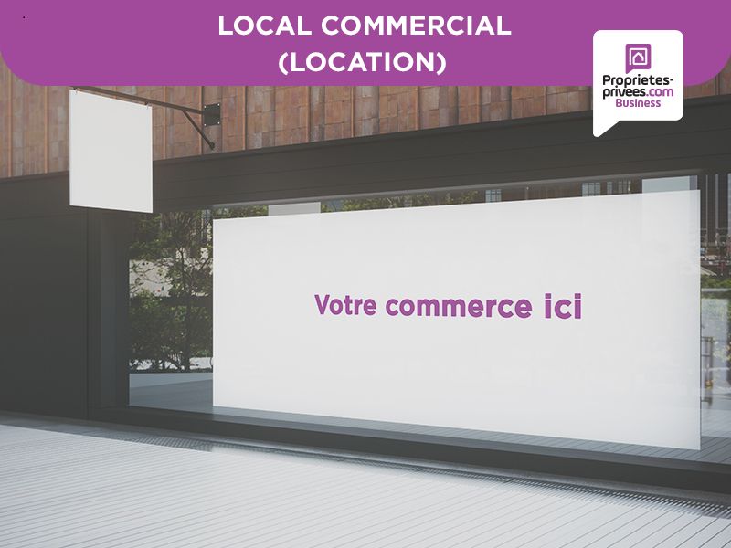 SAINT NAZAIRE - Local commercial d'angle Exceptionnel de 125 m² à louer