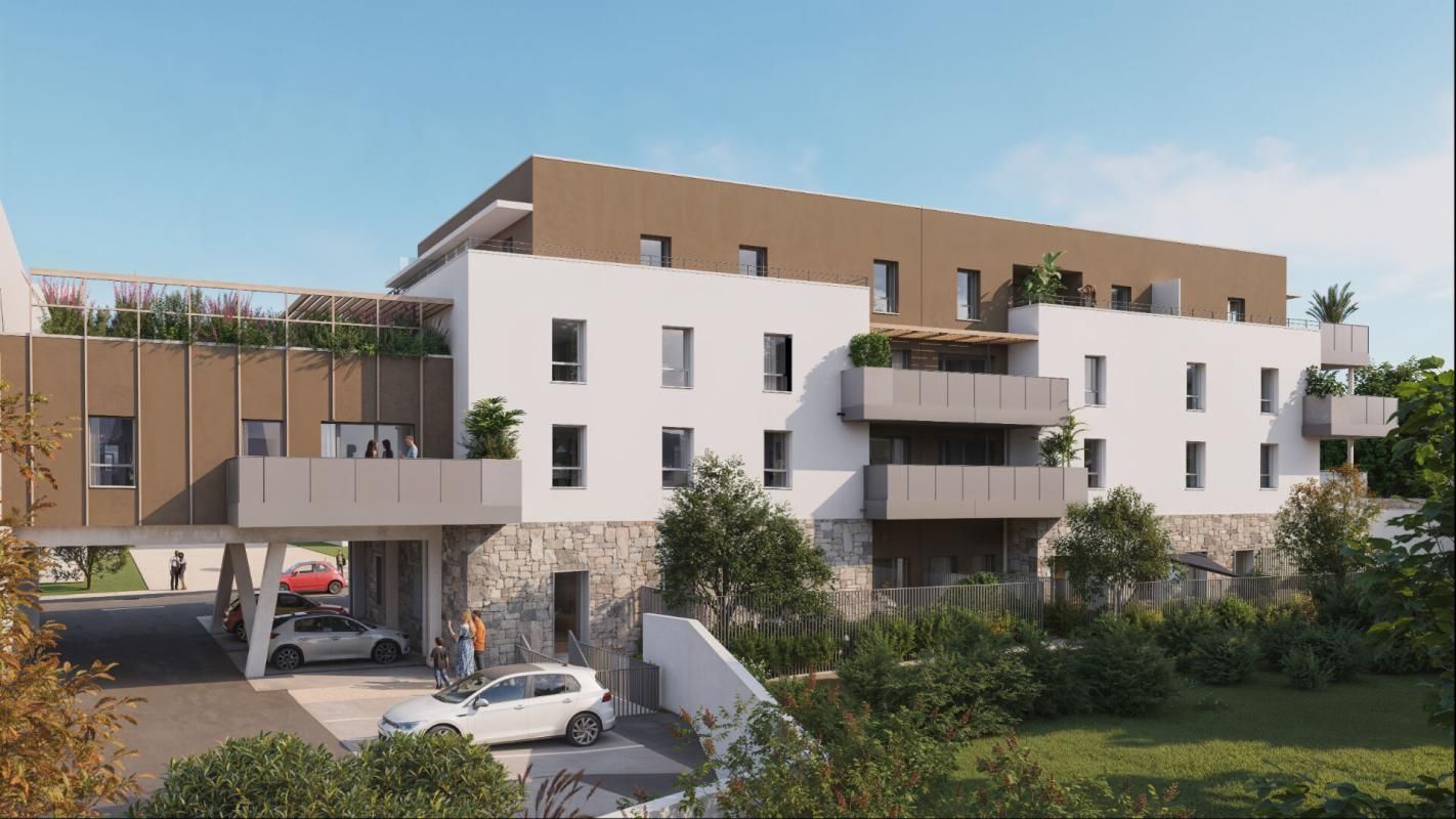 NIMES Appartement Nimes 3 pièce(s) 75,38 m2 + Parking 2