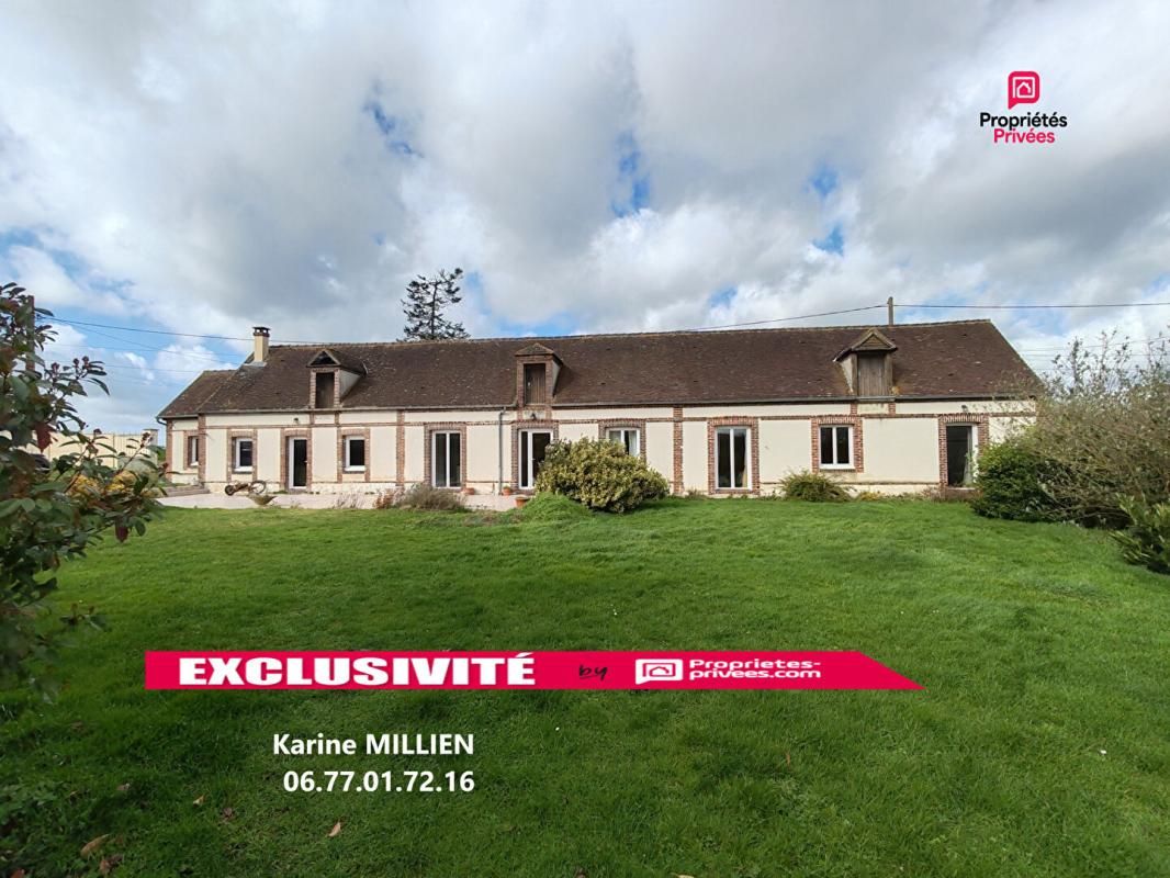 DAMPIERRE-SUR-AVRE DAMPIERRE SUR AVRE 28350 Maison individuelle de style longère rénovée - Plain-pied - 4 chambres - Dépendances - Terrain - 260 000 HAI 1