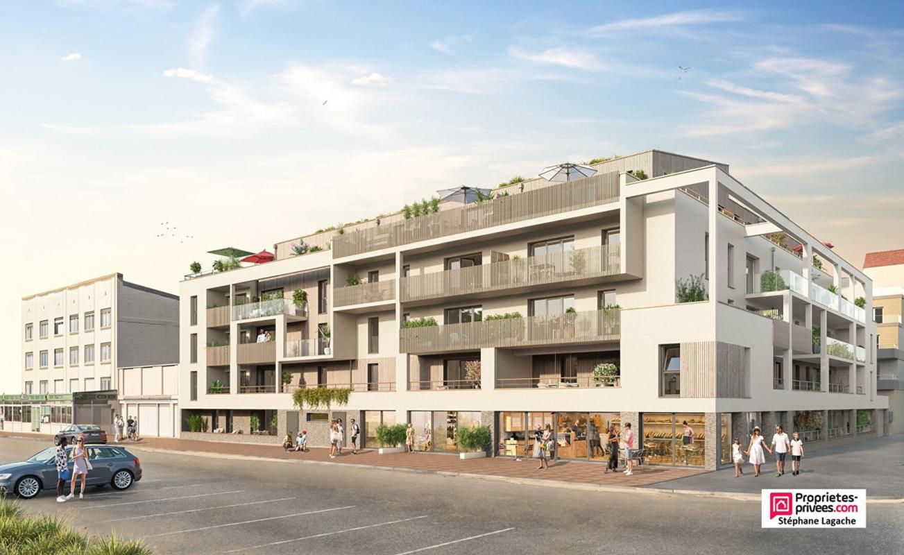 STELLA Appartement Stella 2 pièce(s) 41.3m2 avec terrasse 17m² et parking inclus 3