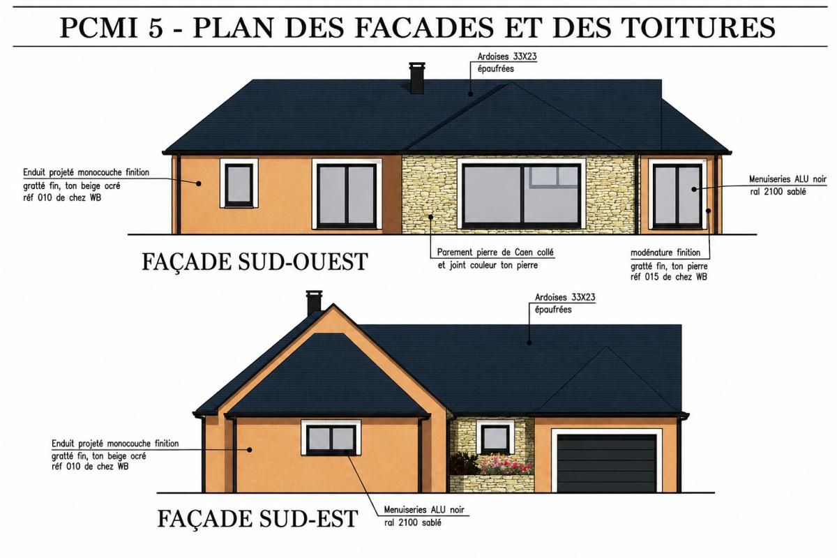 PONT-L'EVEQUE 14130 Maison plain pied neuve 150 m² 3 chambres 609 000 Euros 2