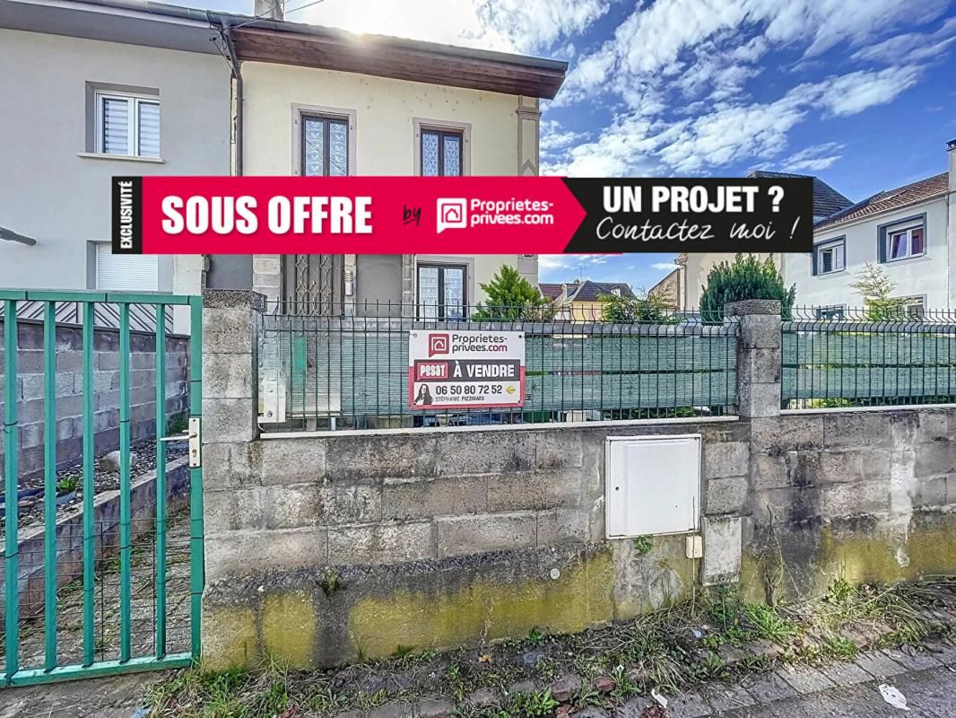 MULHOUSE Maison à rénover cité Briand à Mulhouse de 89m2 1