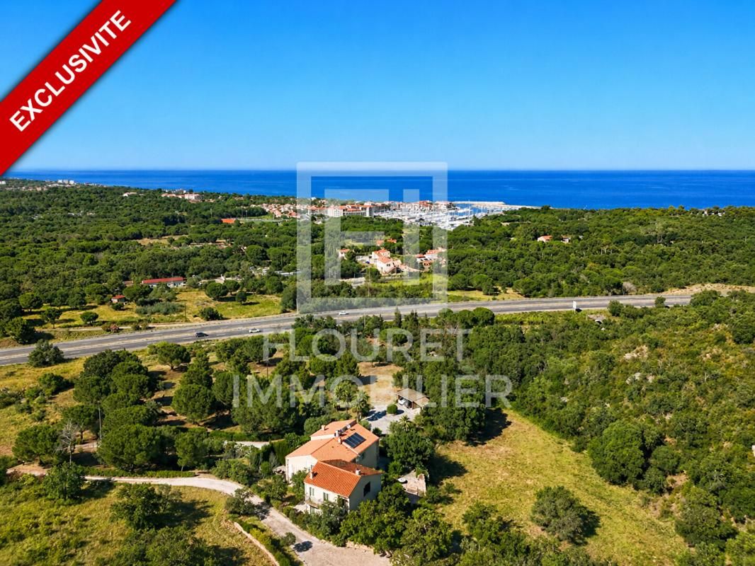 ARGELES-SUR-MER Mas catalan vue mer - 230 m² - 5 chambres - terrain 1,1 ha - potentiel locatif 2