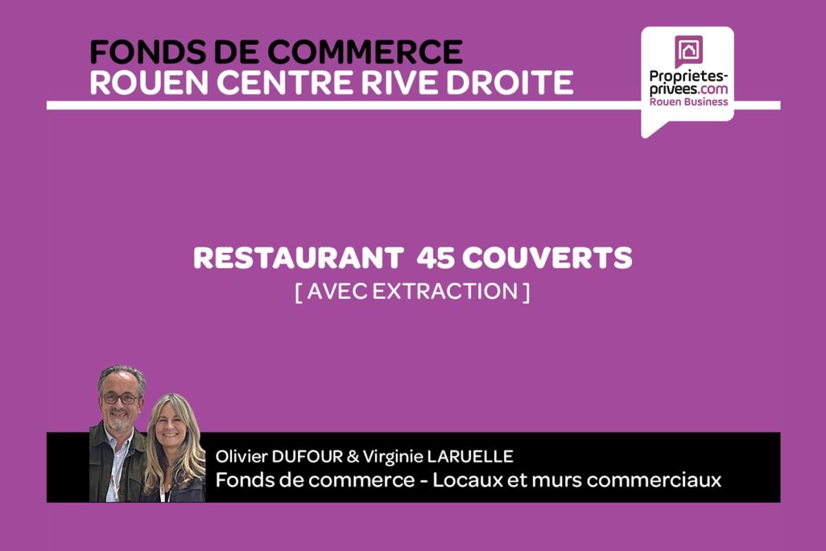 ROUEN ROUEN HOTEL DE VILLE Fonds de commerce - Restaurant 45 couverts 2