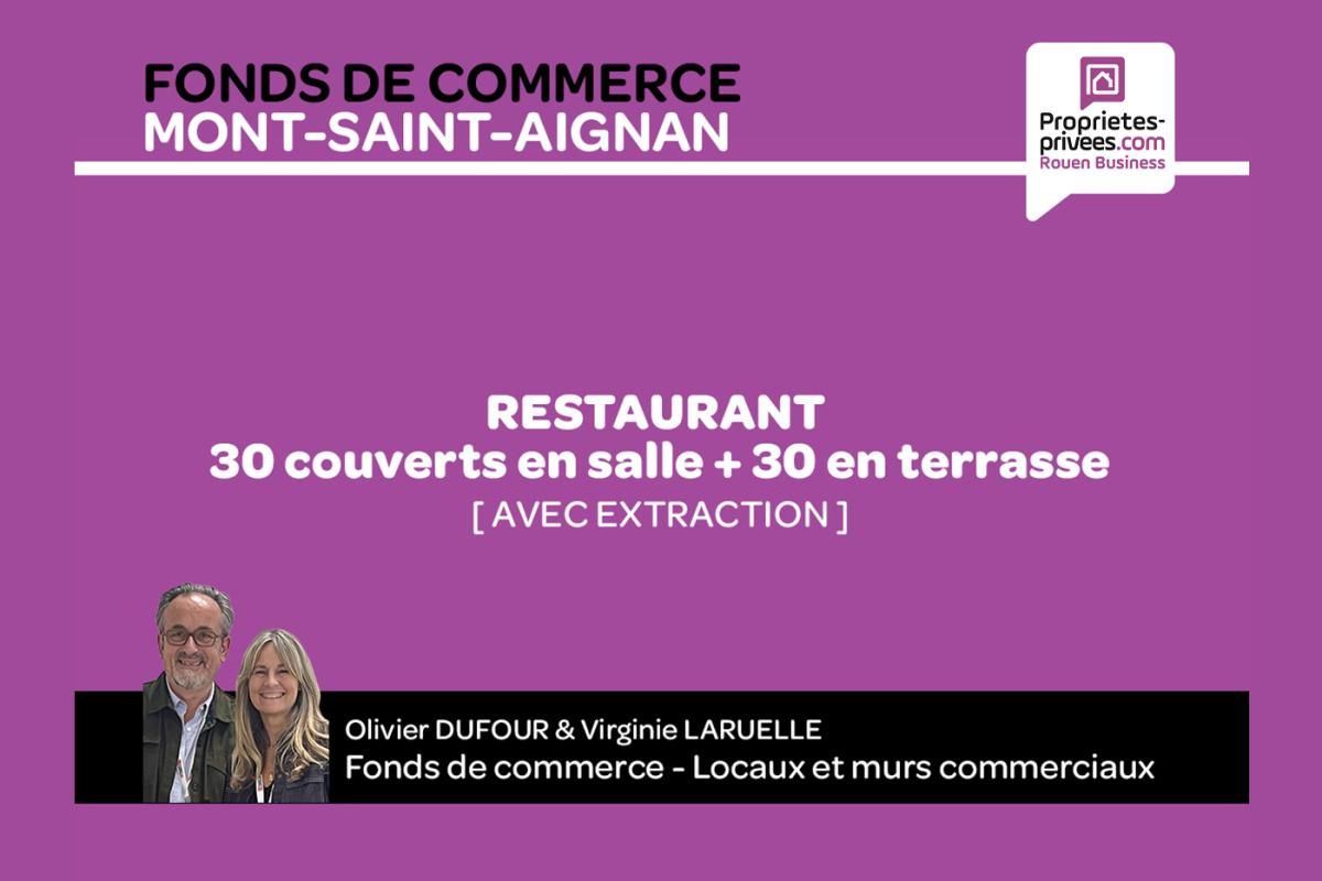ROUEN MONT-ST-AIGNAN - RESTAURANT 30 couverts + 30 places en terrasse 2