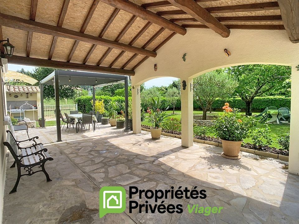 MOLIERES-CAVAILLAC VIAGER OCCUPÉ  MAISON 110 m² SUR 1 400 m² DE TERRAIN - MOLIÈRES-CAVAILLAC (GARD) 3