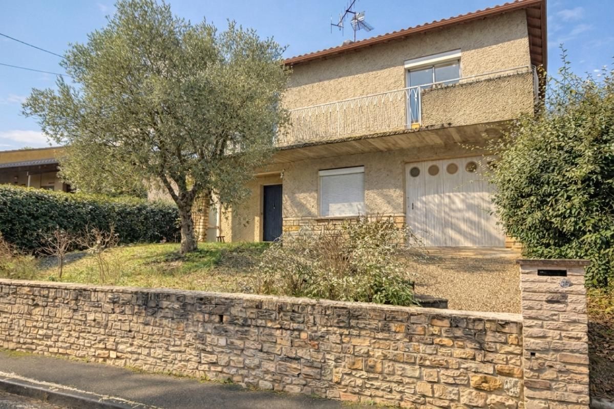 Cahors 46000 Maison 4 chambres sur 500 m² de terrain proche centre ville