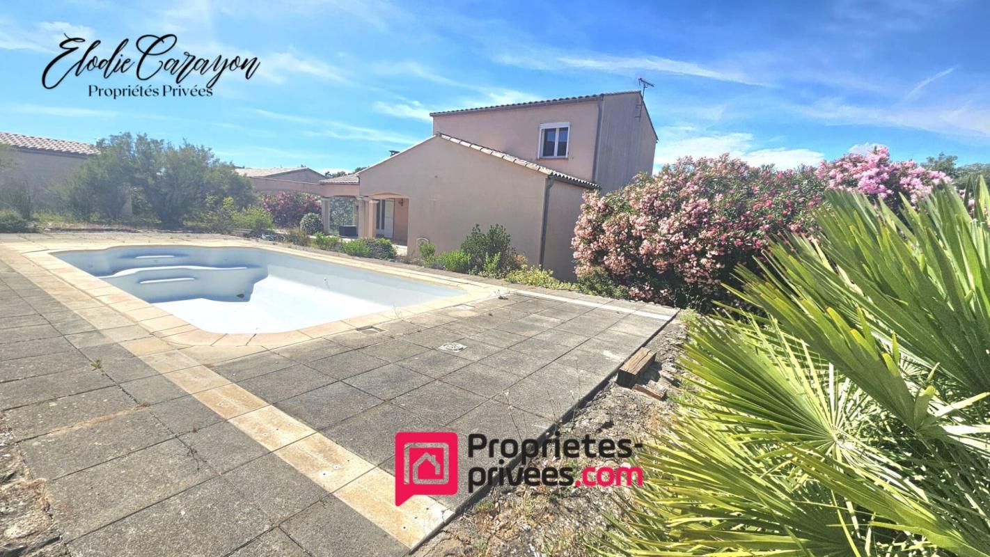 TREBES Maison Barbaira 7 pièces - 5 chambres -154 m2 avec piscine 4