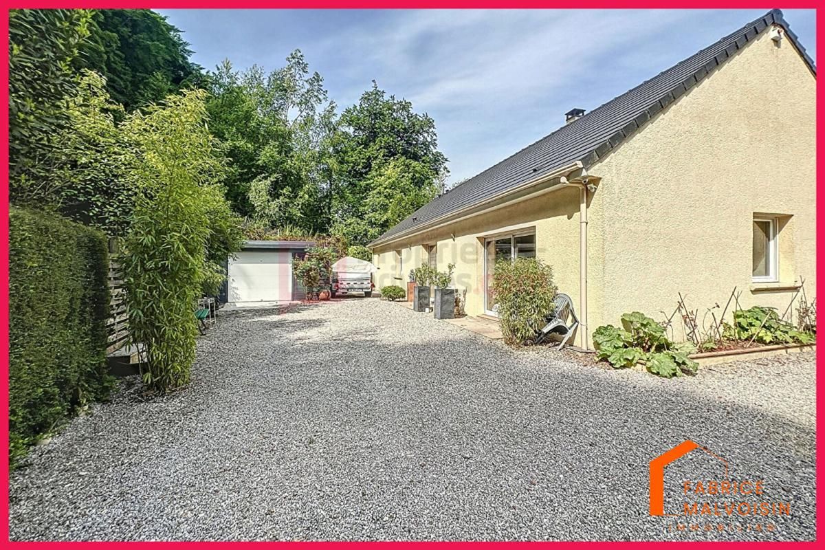 HUCQUELIERS Plain-Pied 128 m² / Saint-Michel-Sous-Bois /Vue imprenable / Terrain 2891 m² paysagé / Garage / 7 Vallées 1