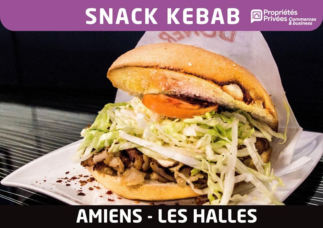 AMIENS Restaurant Fast-Food 25 places - 60 m2 - Amiens Beffroi 2