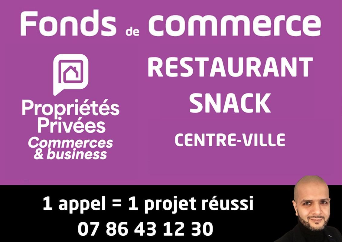 AMIENS Restaurant Fast-Food 25 places - 60 m2 - Amiens Beffroi 3