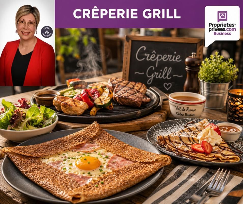 SAINT-MALO ST MALO / MONT ST MICHEL - RESTAURANT CRÊPERIE 110 COUVERTS, TERRASSE, 200 m² 1