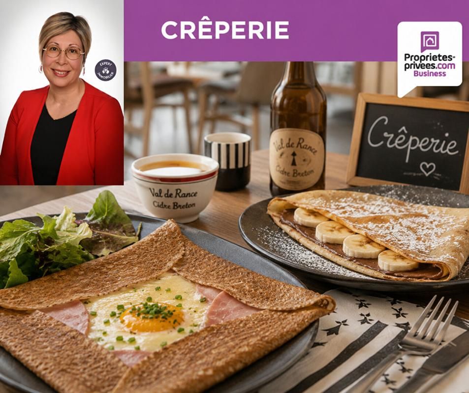 SAINT-MALO ST MALO / MONT ST MICHEL - RESTAURANT CRÊPERIE 110 COUVERTS, TERRASSE, 200 m² 2