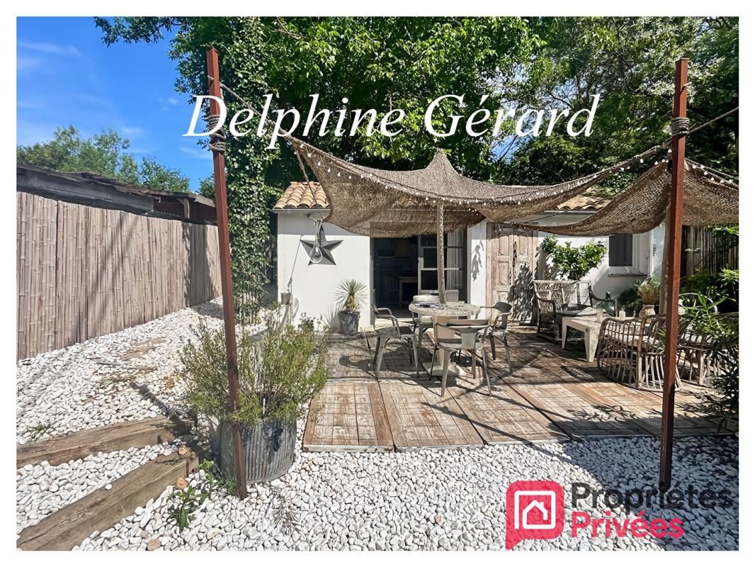 Maison de charme avec jardin de 700m² et piscine - Proche Valbonne