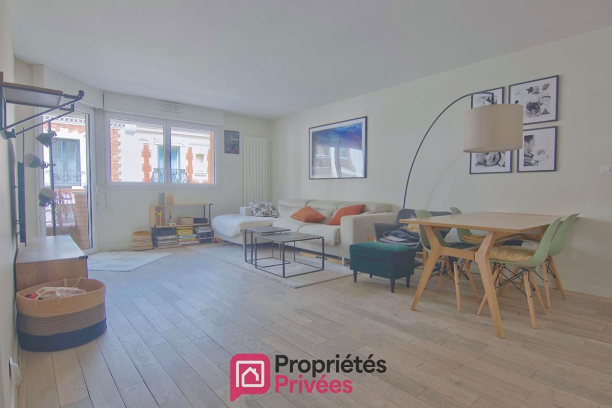 BOULOGNE-BILLANCOURT Appartement Boulogne Billancourt traversant 3 pièce(s) 81,02 m2 avec terrasse de 10 m2 2