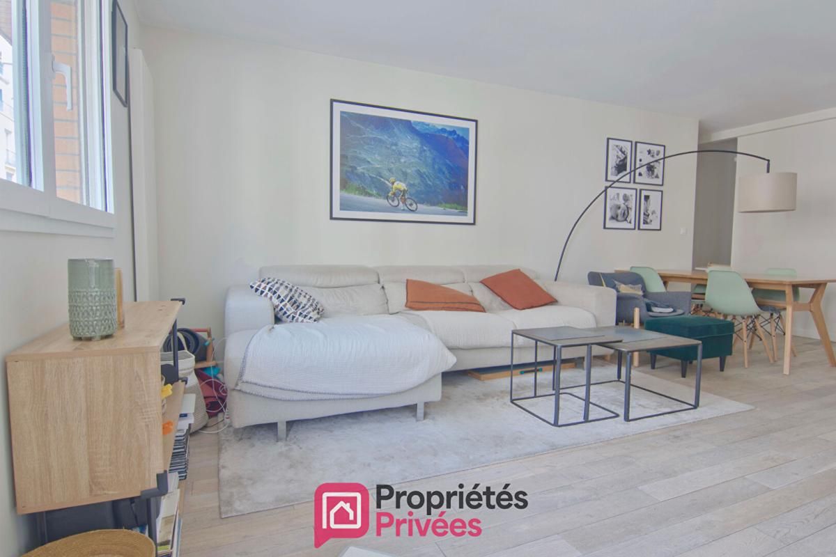 BOULOGNE-BILLANCOURT Appartement Boulogne Billancourt traversant 3 pièce(s) 81,02 m2 avec terrasse de 10 m2 3