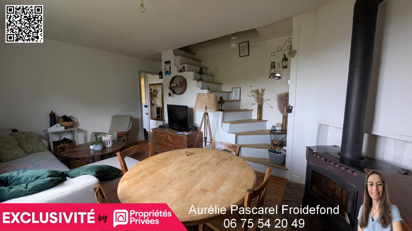 VOUTEZAC 98990 - VOUTEZAC (19130) - MAISON de VILLAGE T4 D'ENVIRON 72m2, 3 Chambres, AVEC CAVE et TERRASSE sur TERRAIN DE 205m² 4