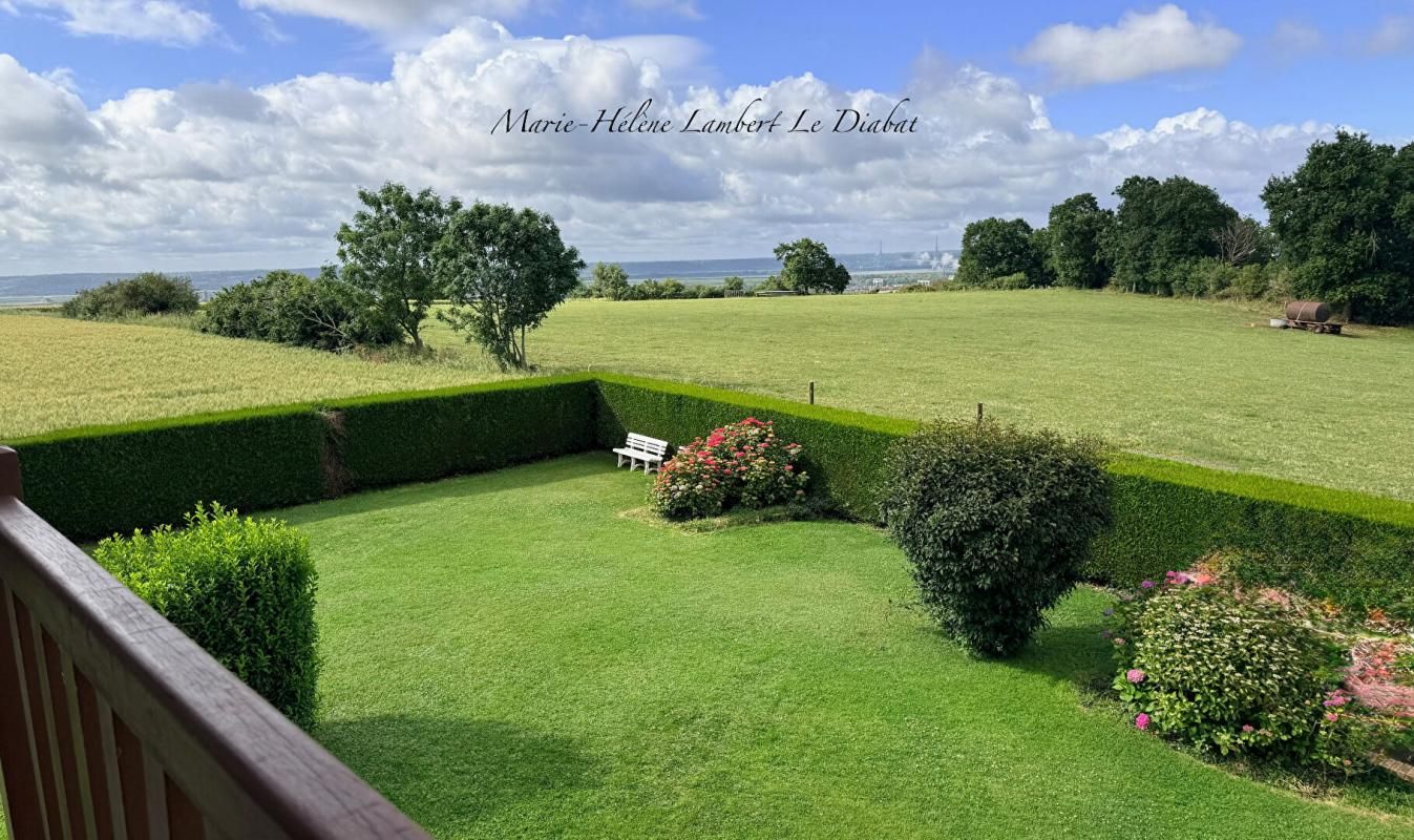 SAINT-ROMAIN-DE-COLBOSC SANDOUVILLE - Maison T5 - PLAIN PIED DE VIE - SOUS-SOL COMPLET - GRAND JARDIN - 1