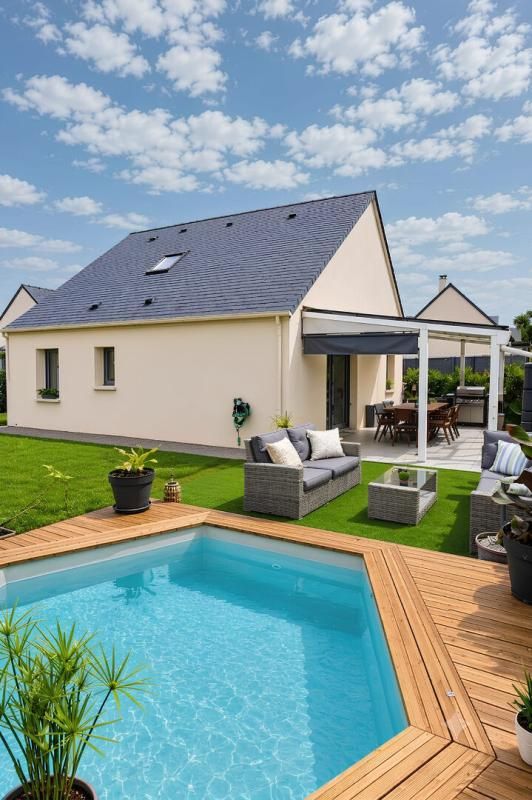 BEAUMONT-LA-RONCE Maison contemporaine 2018 - 92m² - 3 chambres à Beaumont la ronce 2