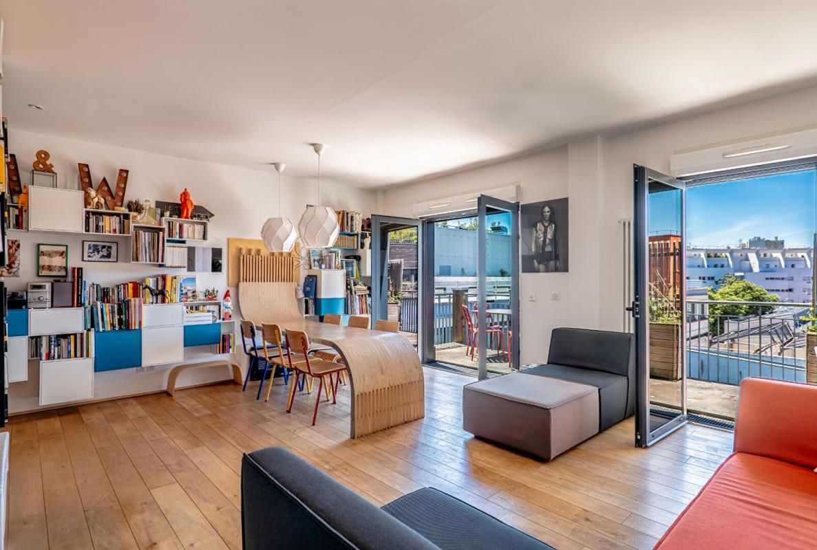 PANTIN Pantin ? Appartement familial 90 M2 avec terrasse et rooftop exceptionnel 4