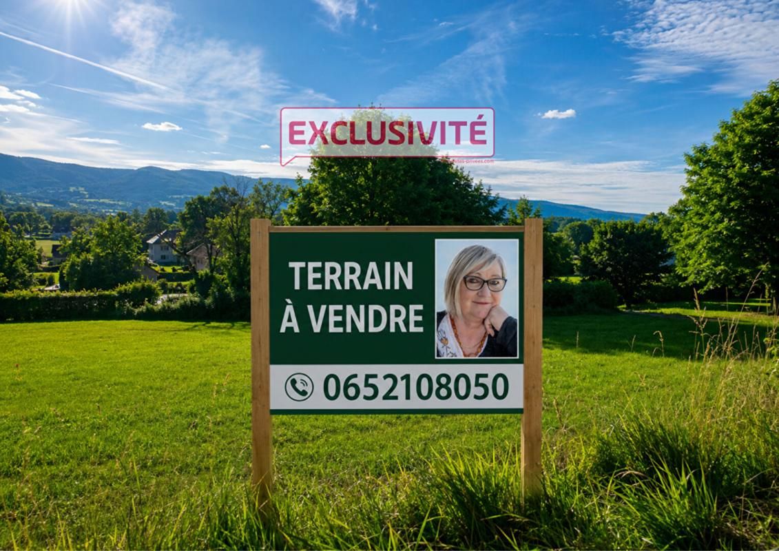 ALBENS Terrain Entrelacs 460 m2 -viabilisé , libre constructeur 1