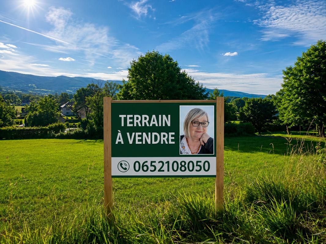 ALBENS Entrelacs 73410 -commune tranquille terrain viabilisé  461m2 1
