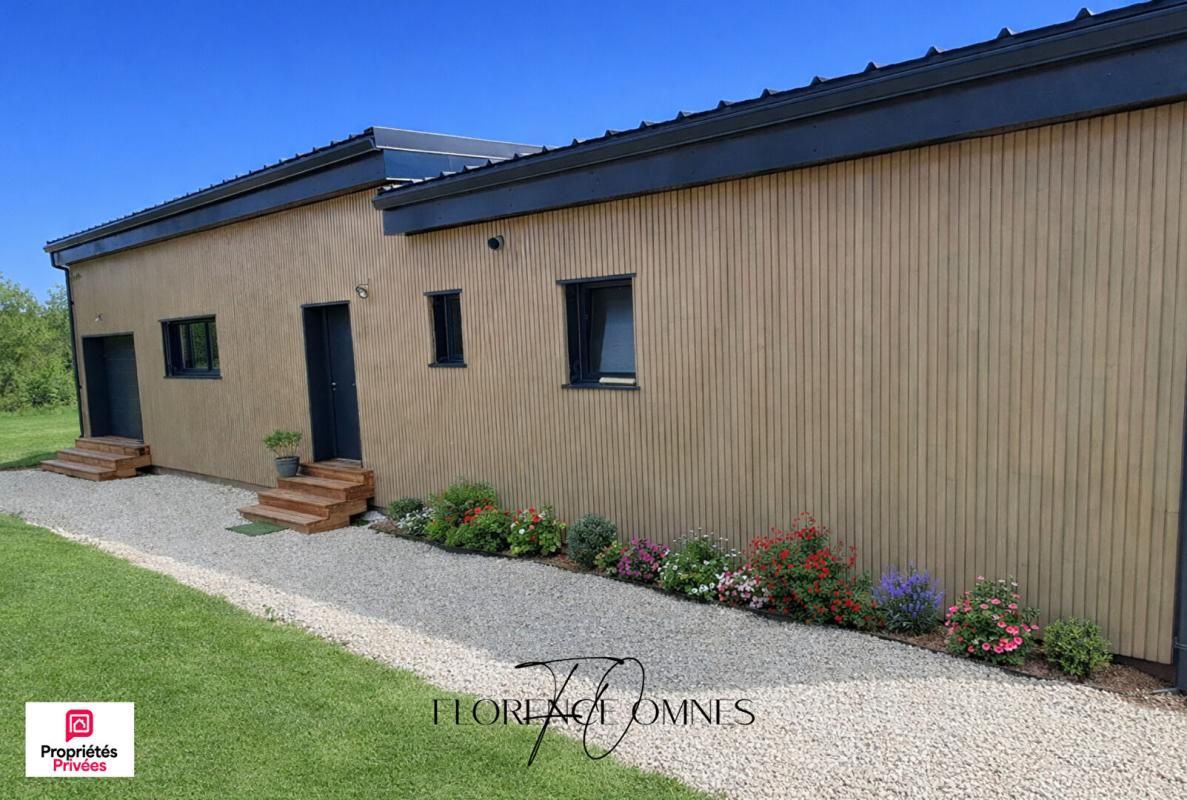 CARCASSONNE Exceptionnel à RUSTIQUES - Maison  Plain Pied contemporaine ossature bois -  143 m2 - 4 chambres 4