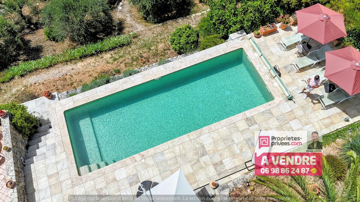 SPERACEDES PROPRIETE PROVENCALE VUE MER 3