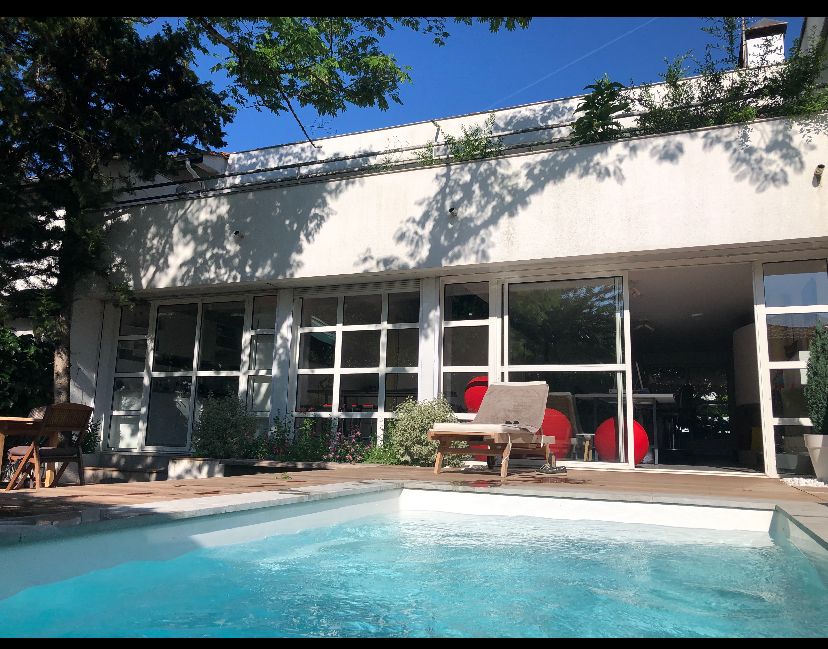 BORDEAUX Maison d'architecte trois chambres avec piscine et jardin 1