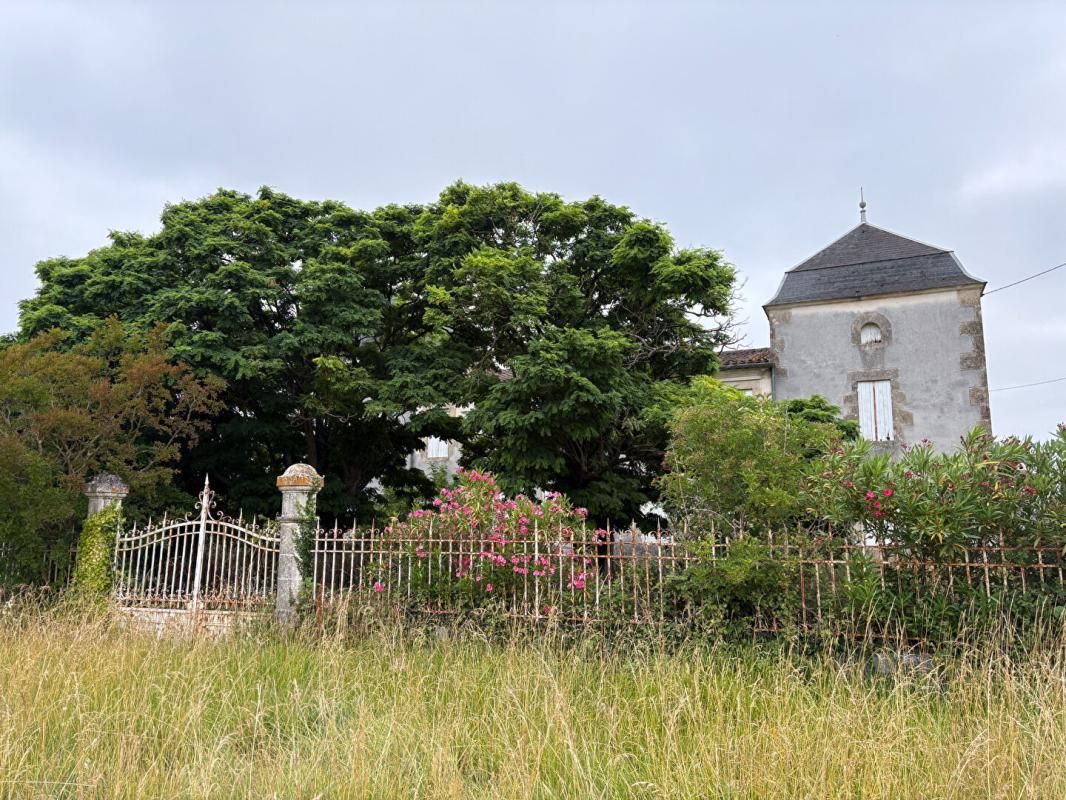 MASSUGAS Château confidentiel à Massugas, dominant les côteaux, entre Pellegrue et Sauveterre de Guyenne 3