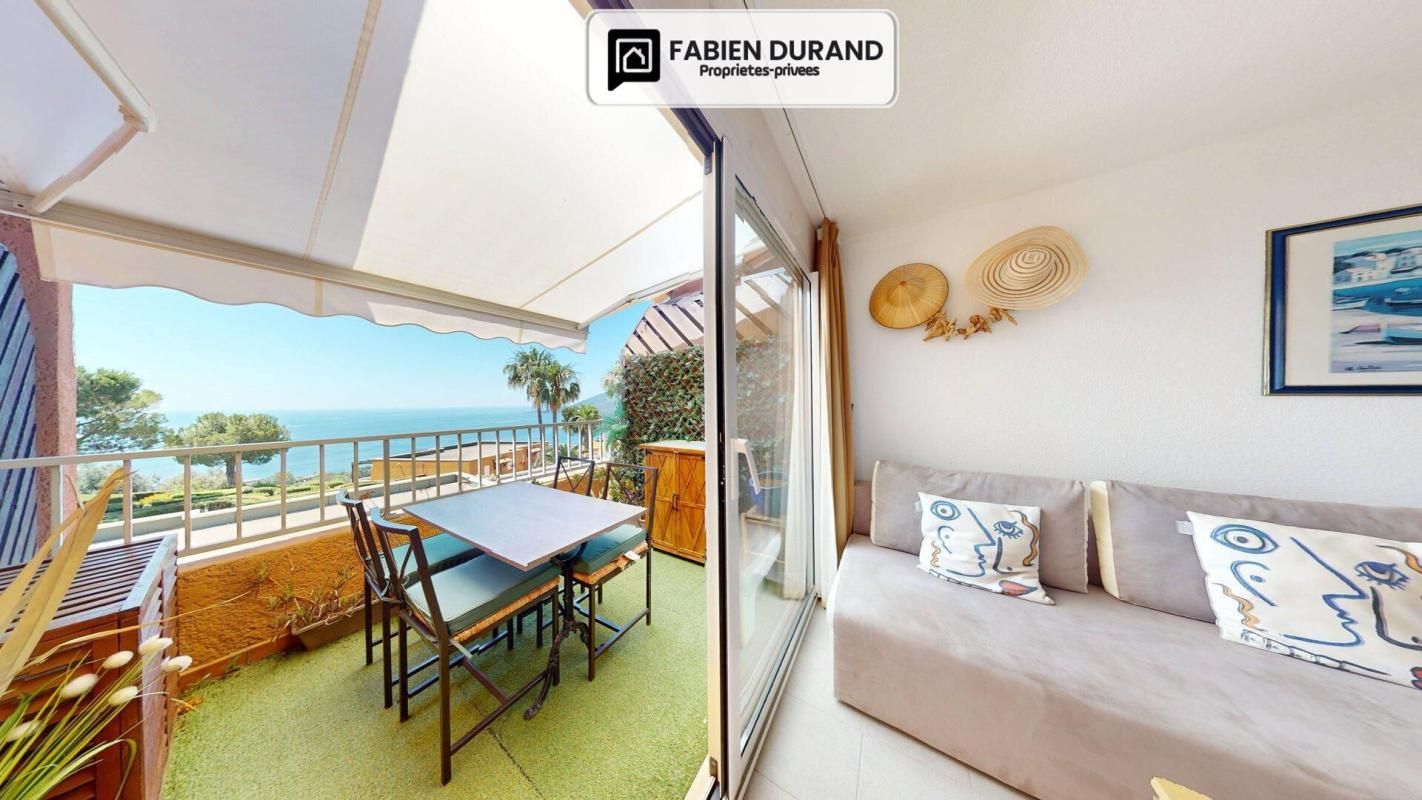 THEOULE-SUR-MER Appartement 2 pièces, Terrasse, Piscine vue mer panoramique 2