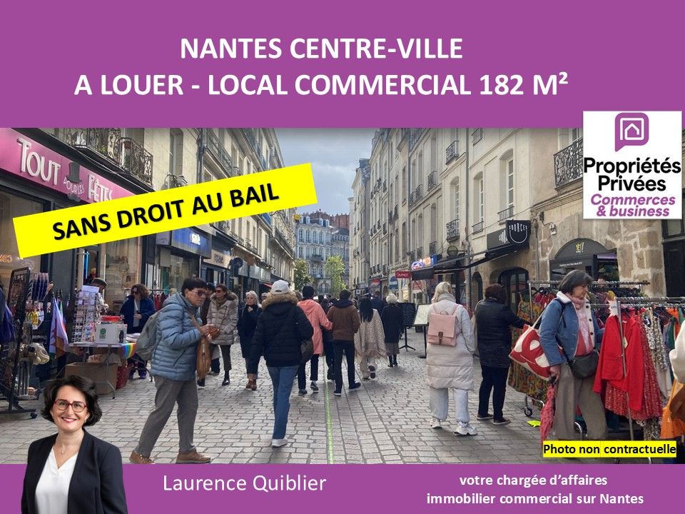 NANTES 44000 NANTES - LOCAL COMMERCIAL A LOUER 182 M² 1