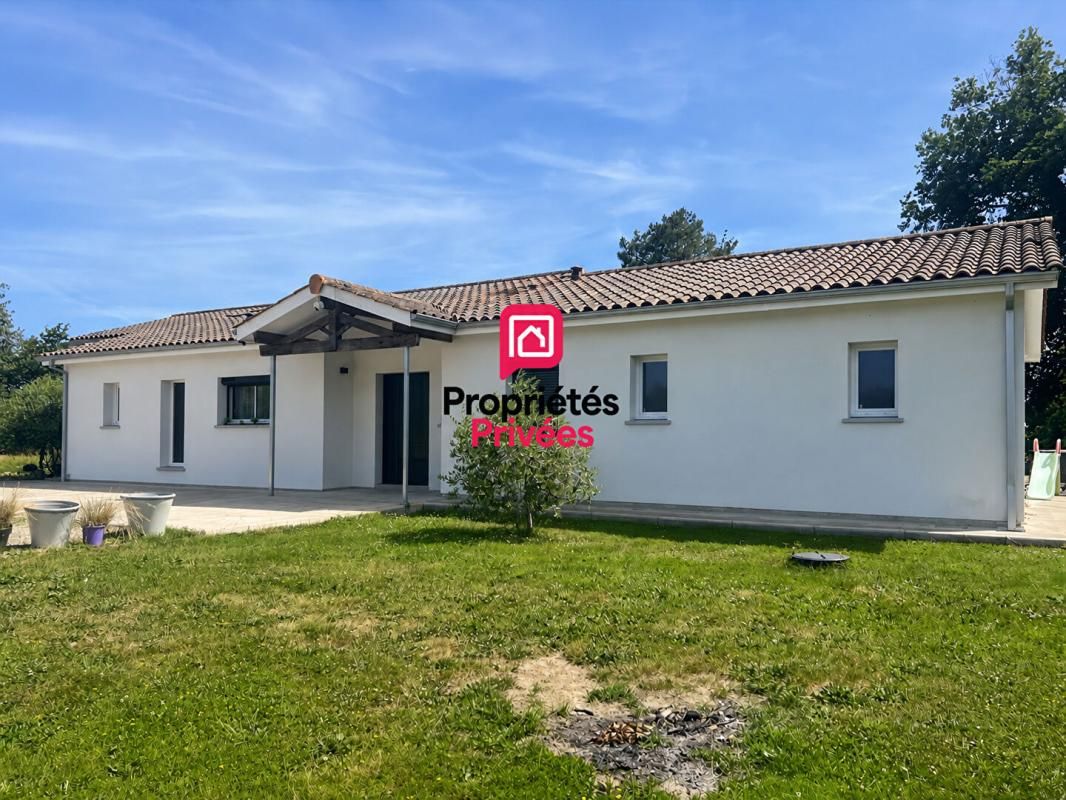 BAZAS Maison contemporaine 4 chambres avec piscine et terrain constructible 3
