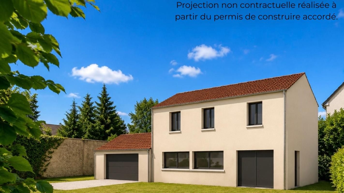 MANTES-LA-VILLE TERRAIN À BÂTIR AVEC PERMIS DE CONSTRUIRE ACCORDÉ 2