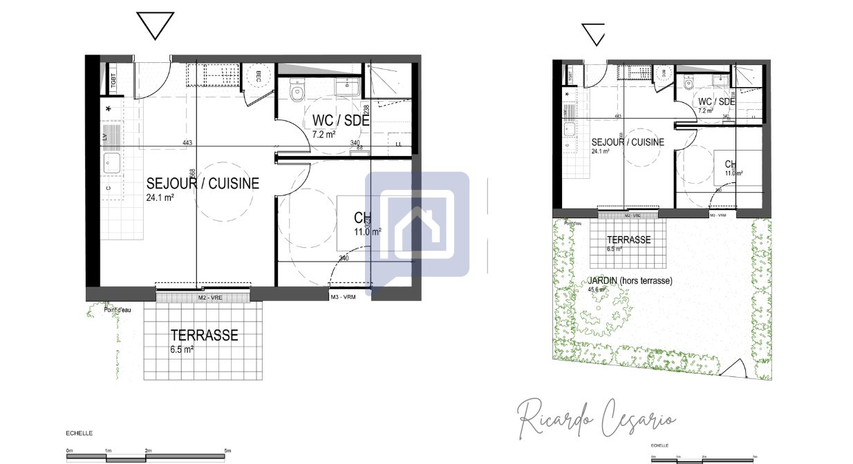 QUIMPER Quimper 29000 - Appartement 2 pièces avec jardin privatif, terrasse et parking 3