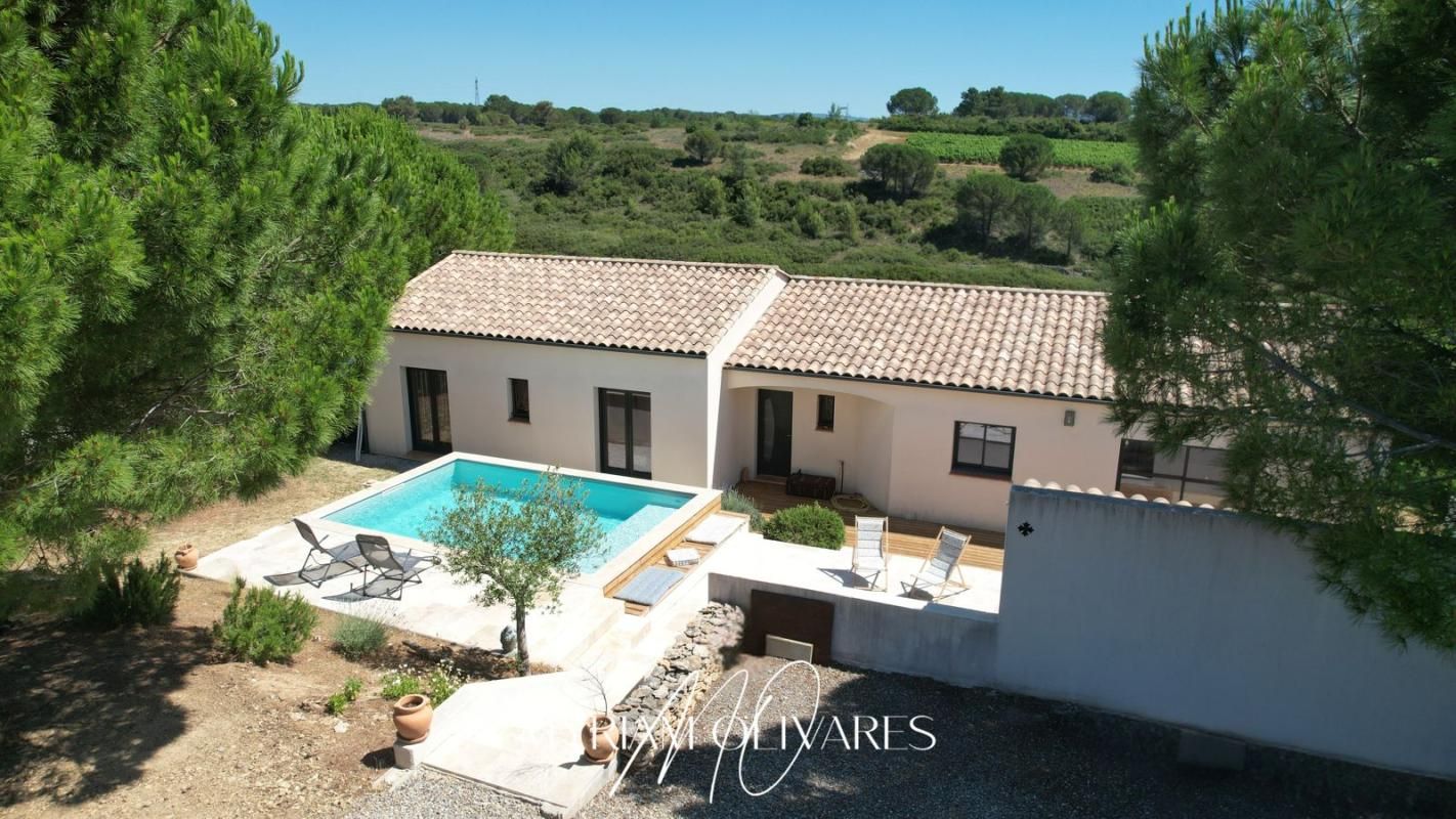 ARAGON EXCLUSIVITE ! Aragon ! Villa 6 pièce(s) 202 m2 AVEC PISCINE ET VUE EXCEPTIONNELLE ! 1