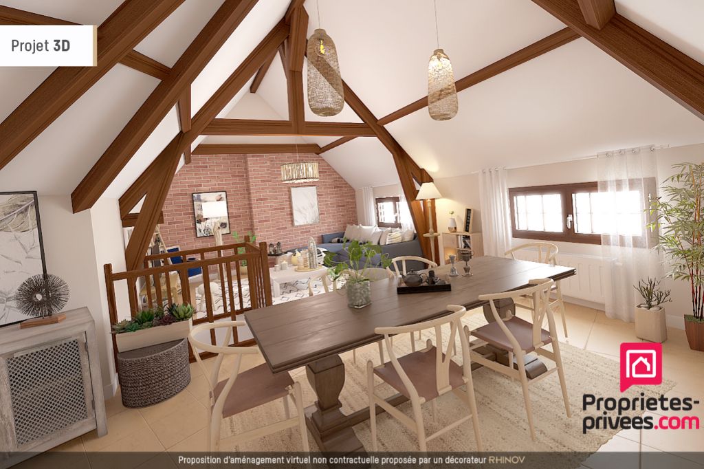 MAISON DE VILLE 100m2 env-JARDIN-BEAU POTENTIEL