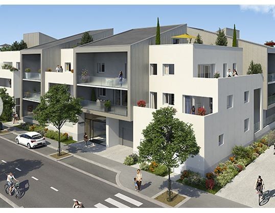 Appartement T2 40.60m2, terrasse 8 m2 et 1 parking